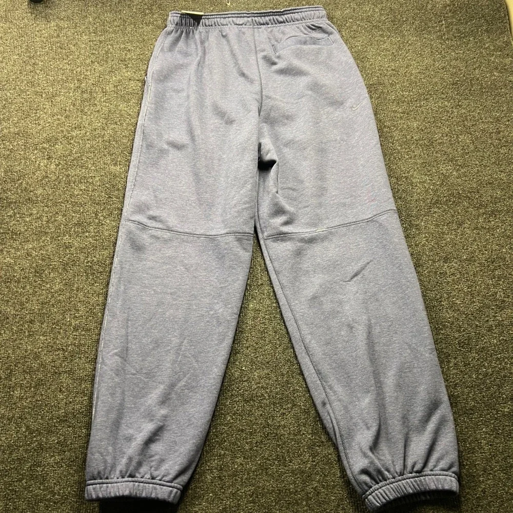 Nike Dri-FIT Training Sweatpants Mens Small Blue Heather Loose Fit HJ3145-437
